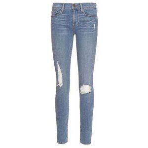 Frame Le Skinny de Jeanne Grandford Rip Jeans